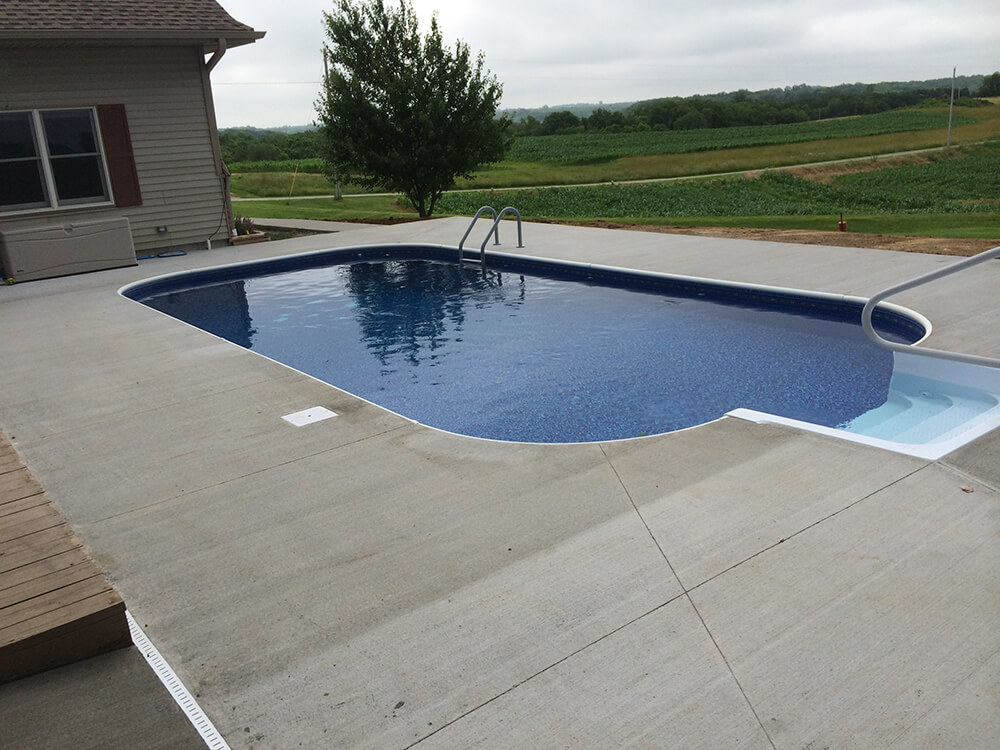 in ground pool insert
