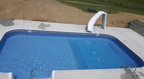 18x36 vinyl pool with side walkin step