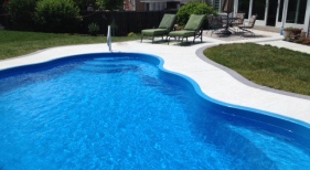 Rio San Juan one pc fiberglass pool