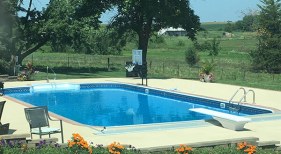 Vinyl Liner pool with autocover